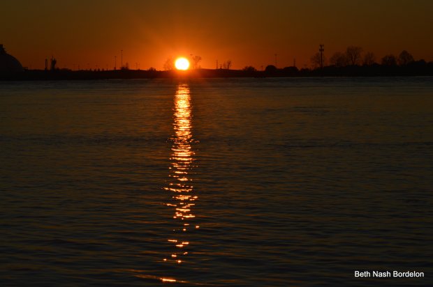 Mississippi at Sunset