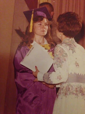 Mother and me Wossman Graduation